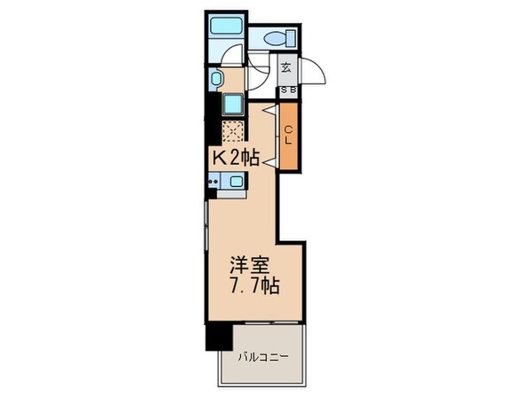 マジェスティ枚方の物件間取画像